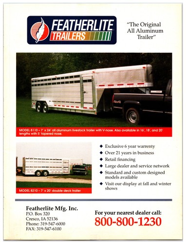 1994 featherlite cattle - 1994,