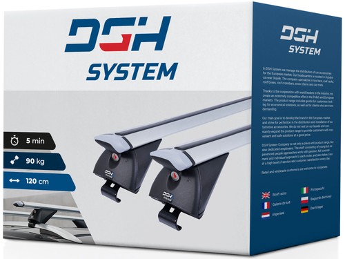Roof rack bars - rails, for