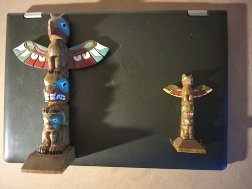 Canadian totem pole 4 - pole, 1/2"+4"