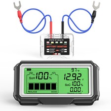 12V Battery Health Monitor Car Battery Tester Analyzer 433MHz Radio Frequency