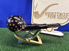 Poul Winslow Crown 100 Straight Black Ball Hand Made Briar Danish Estate Pipe