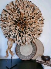 Décoration Murale-Juju Hat Authentique du Cameroun -Déco ethnique- D80CM