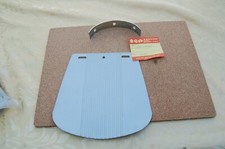 SUZUKI  AC50,A50, A100,K10,K11, M12, B100, FRONT MUDFLAP AND BRACKET  NOS