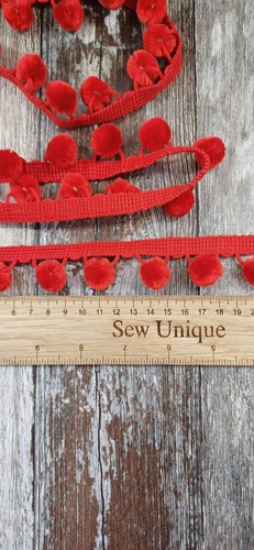 Pom trim red 3m - trim,