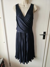 Halston Heritage Navy Plunge