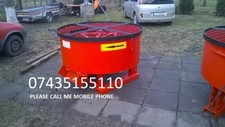 Concrete pan mixer 400  liter  PTO drive 