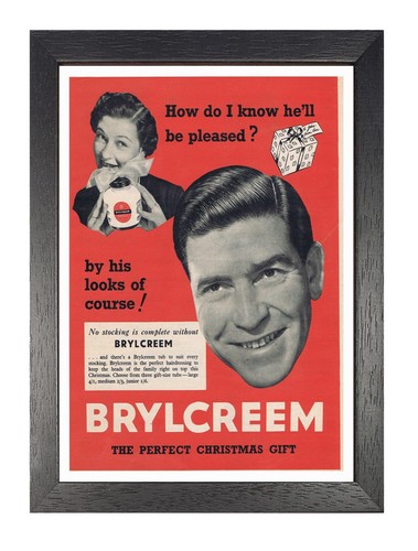 Brylcreem wife barber vintage - brylcreem,