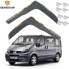 Wind Deflectors For Renault Trafic MK3 2014-2024 Window Visor Upgraded Tinted