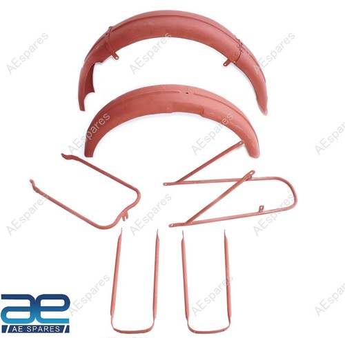 Front rear mudguard - mudguard, stays