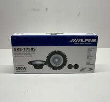 ALPINE 16cm 2-way CAR DOOR 6.5" inch COMPONENT SPEAKERS TWEETERS SXE-1750S OPENB