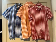 Three Brutus Trimfit gingham
