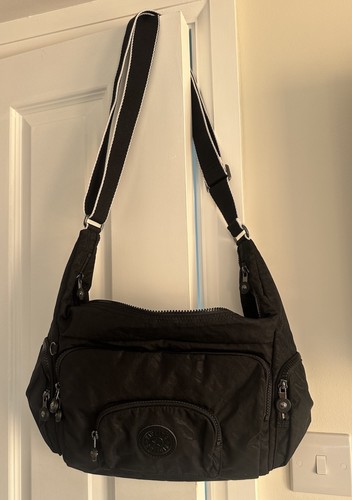 Kipling black nylon - black,