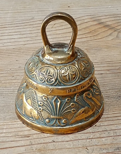Weighty brass sanctuary bell