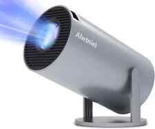 Alwtniet Mini Proiettore Portatile Auto Keystone 5G WiFi BT5.0 Supporto 4K 1080P