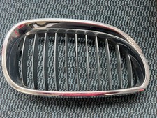 BMW 5 Series E60 LCI Grille Kidney Right O/S Chrome Black
