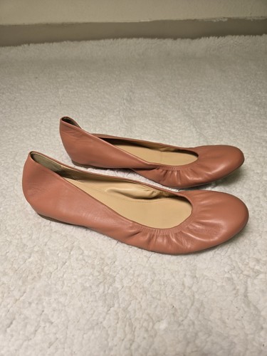 Crew leather ballet - j.crew,