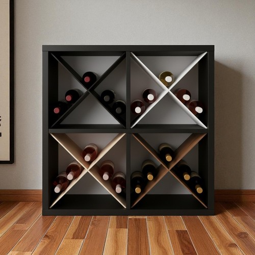 Wine rack for ikea kallax - rack,