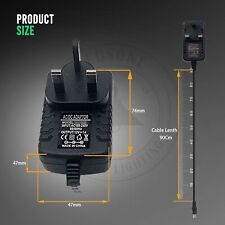 1/2/5/6/8/10A 12V AC DC Adapter Charger Power Supply UK Plug for LED light CCTV