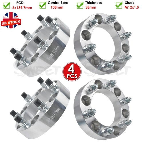Wheel spacers hubcentric - 4x,