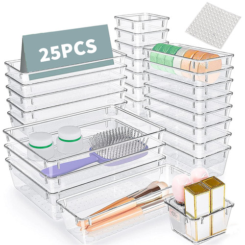 25pcs draw organizer box desk - box,