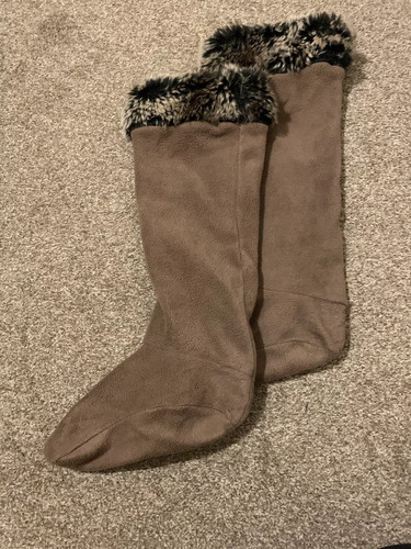 Ladies faux fur - fur, mid