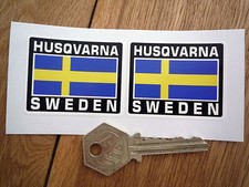 HUSQVARNA SWEDEN Flag Style
