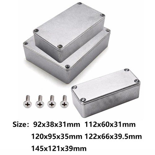 Aluminum metal stomp box - box, case