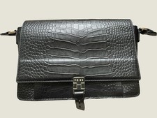 Reiss Black Madison Leather