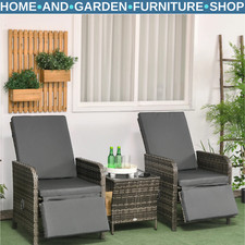 3-Piece Rattan Bistro Set with