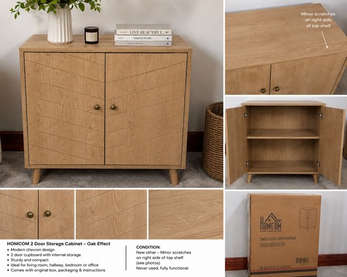 Homcom door storage cabinet - door,