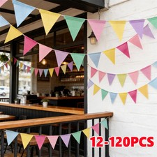 1-10PACK Triangle Flags