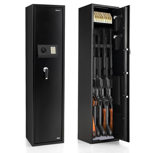 Gun metal rifle security - metal,