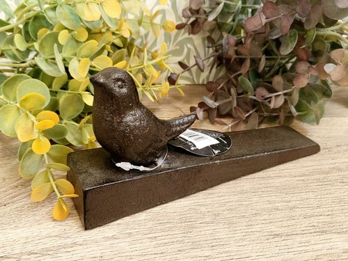 Cast iron bird - bird, door