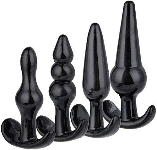 4pcs black silicone - 4pcs, butt