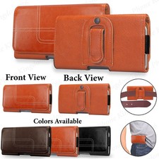 Belt Pouch Clip Loop Holster Leather Case Cover Holder For Alcatel Models