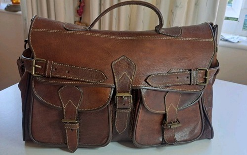 Leather holdall weekend - leather, holdall,