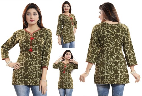 Women indian kurti tunic top - kurti,