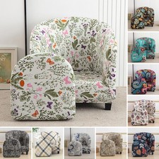 2 Piece Set Printed Tub Chair