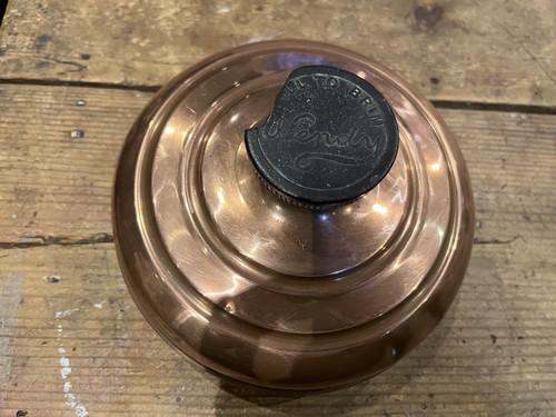 Vintage copper hot water - hot,