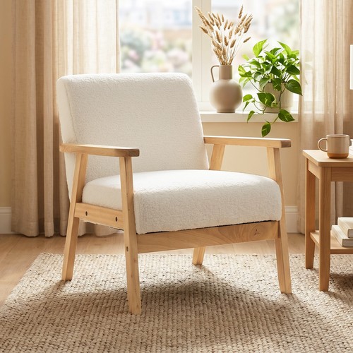 Homcom accent chair with - homcom,