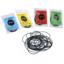 28pc 0.5 0.6 0.7 0.8mm Rubber Watch Gasket Washers O-Ring Back Case Seal O Ring