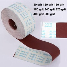 80 120 150 180-600 Grit Sandpaper Roll 100mm Emery Cloth Sanding Abrasive Sheets