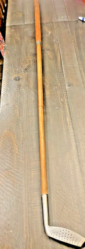 Antique hickory wood shaft - antique,
