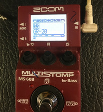 Zoom MS-60B Mutistomp Bass Guitar FX Pedal Pre-Owned