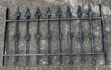 Antique Victorian Starburst Spiked Gate Piece 32 3/4” L