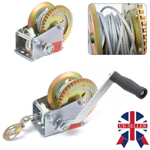 Manual hand winch 1200lbs - hand,