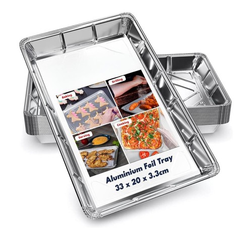100 extra large aluminium - large, foil