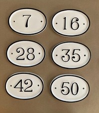 Large traditional cast oval