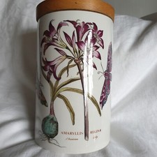 Portmeirion Botanic Garden Large Storage Jar Mexican Lily Ceramic