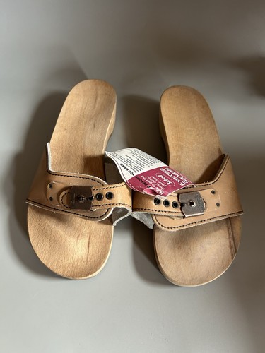 Vintage brown scholl s - brown, scholl’s